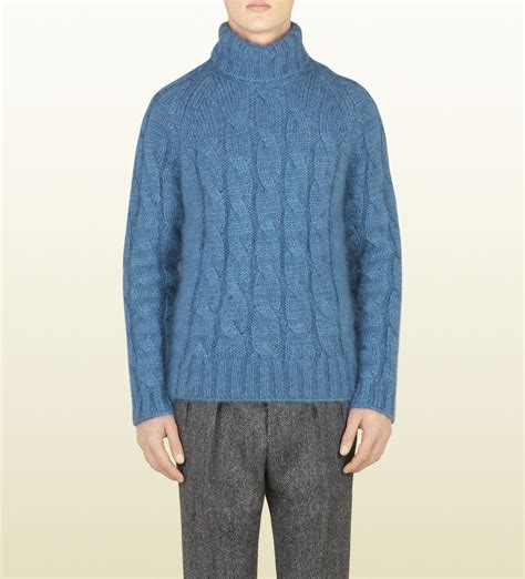 gucci turtleneck sweater white|gucci white and blue sweaters.